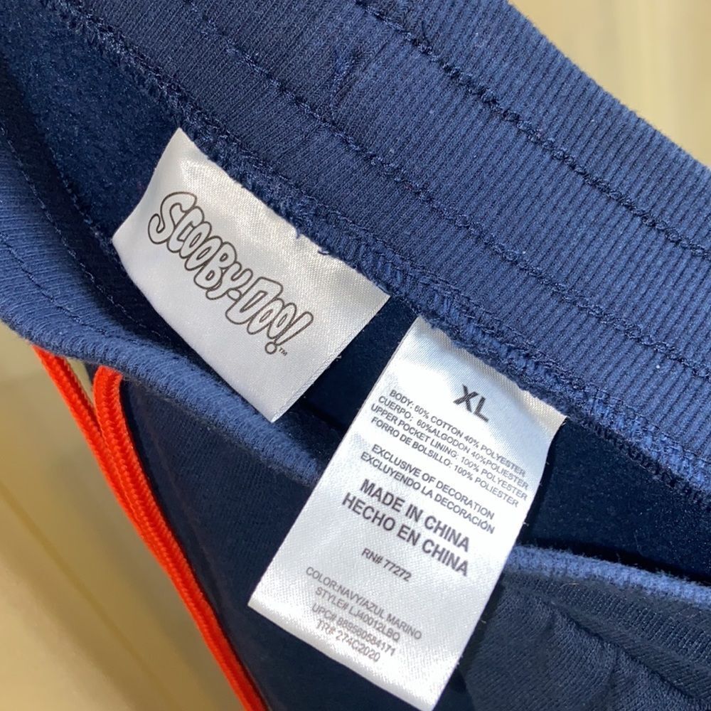 Scooby Doo Women Sweatpants Blue Size XL - Picture 9 of 11